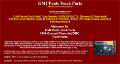 Desktop Screenshot of gmcpauls.com